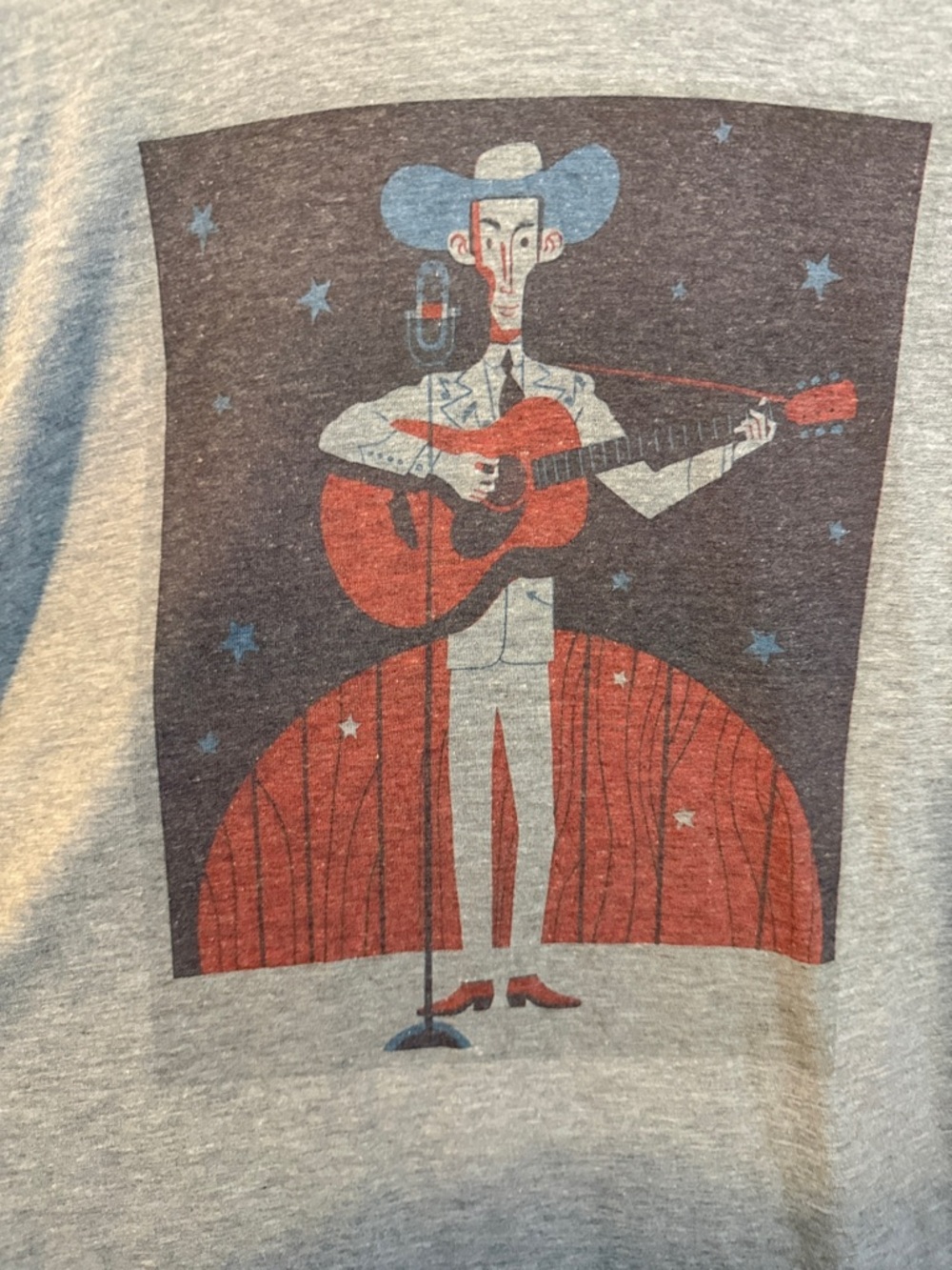Hank Williams Grey Graphic Tee - Picture 2 of 4